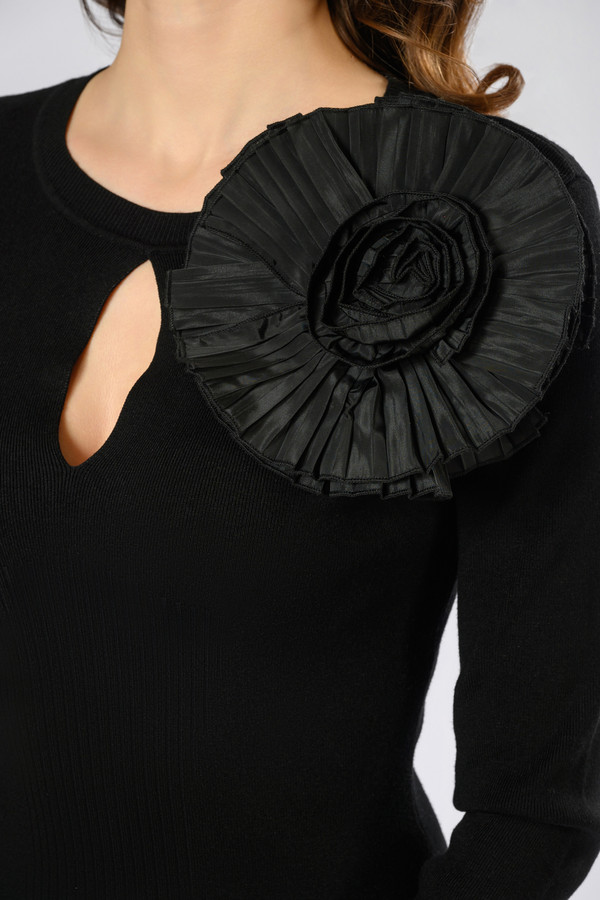 Вечернее платье Twin Set, размер 40-42, цвет чёрный - фото 4