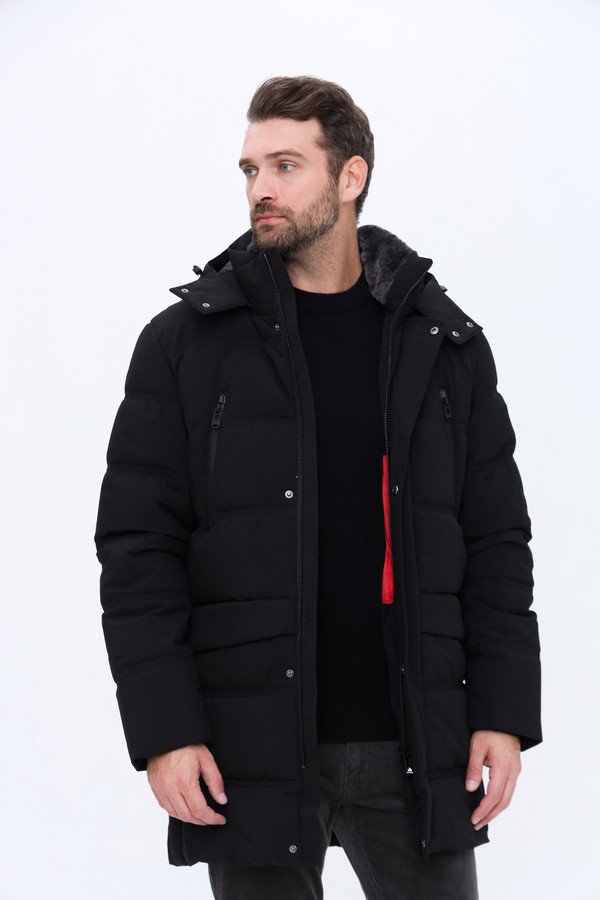 Пальто New Canadian, размер 56, цвет чёрный - фото 3