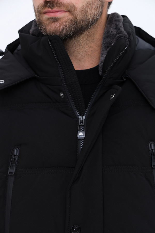 Пальто New Canadian, размер 52, цвет чёрный - фото 9