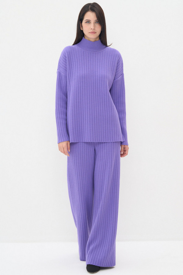 Модный костюм VAY, размер 46-48, цвет фиолетовый