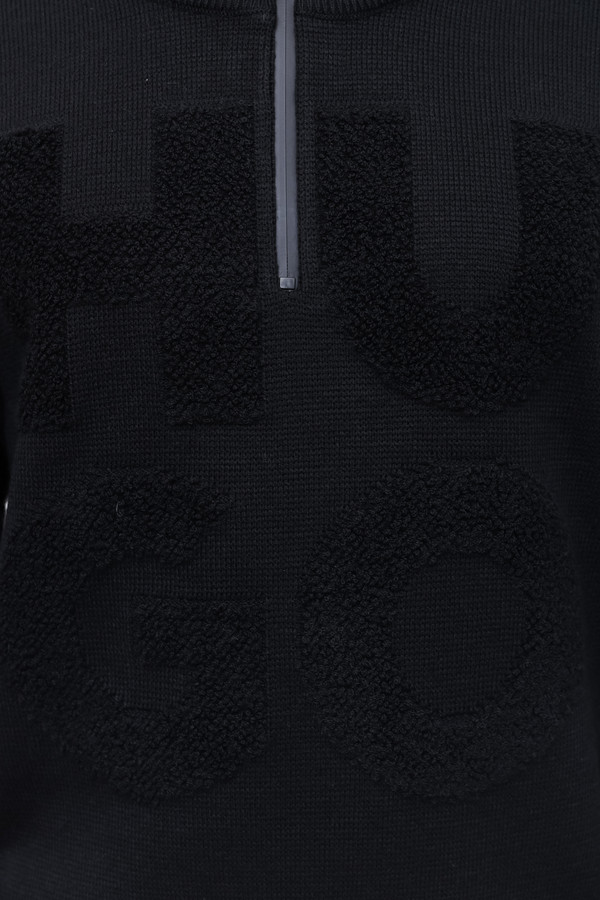 Джемпер Hugo, размер 48, цвет чёрный - фото 6