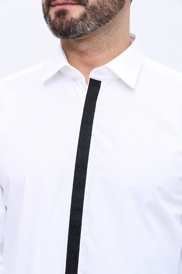 Рубашка Hugo, размер 42, цвет белый - фото 5