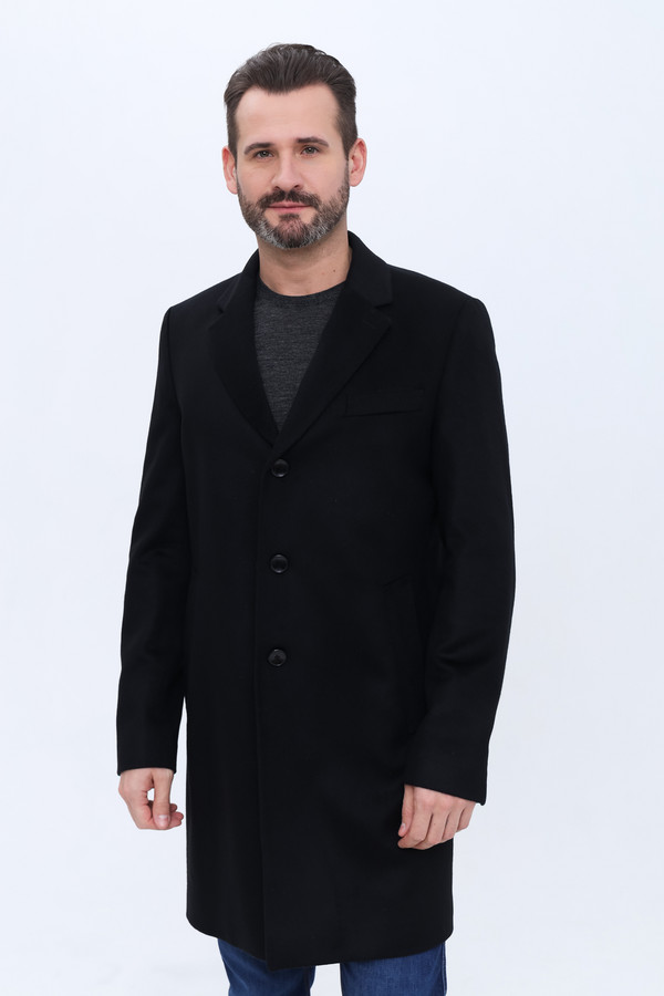 Пальто Boss Black, размер 52, цвет чёрный - фото 4