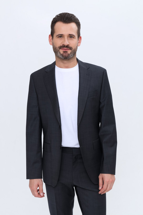 Пиджак Boss Black, размер 56, цвет чёрный