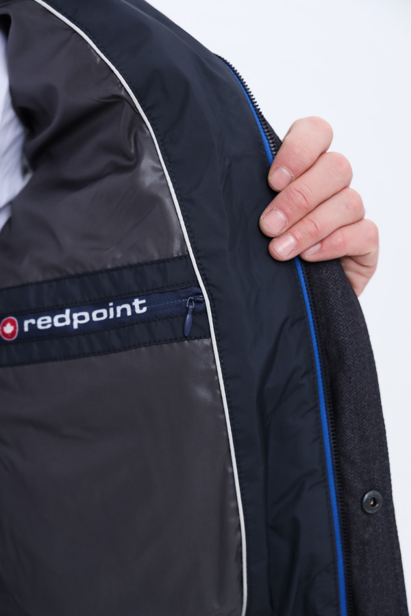 Пальто Red Point, размер 58-60, цвет синий - фото 12