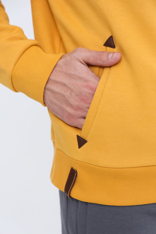 Толстовка Ragman, размер 58-60, цвет жёлтый - фото 8