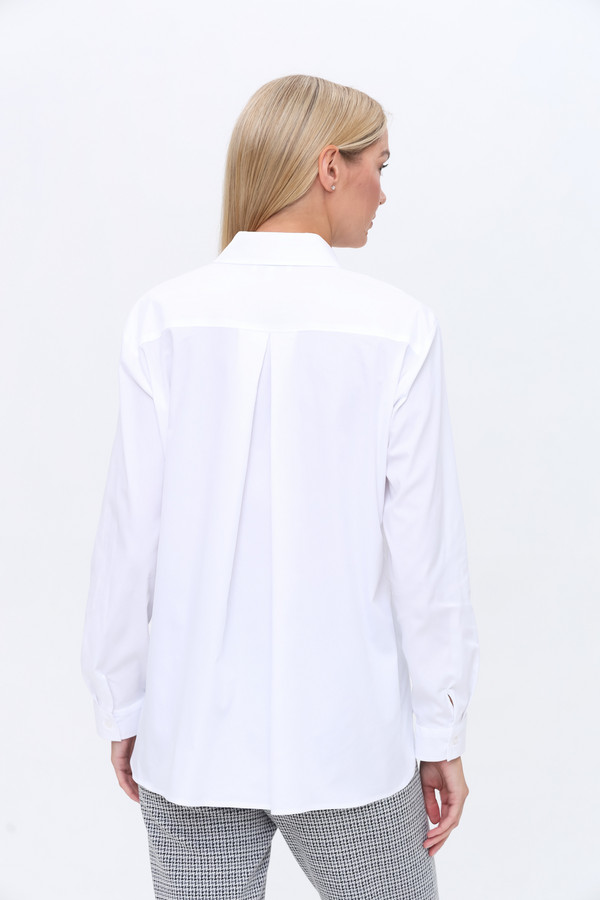 Рубашка с длинным рукавом SE Stenau, размер 44, цвет белый - фото 5