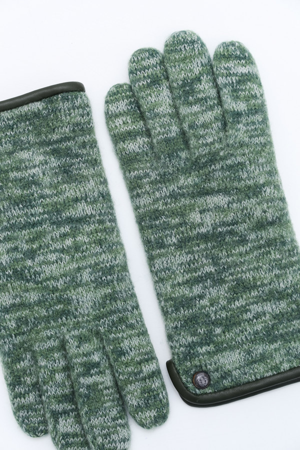 Перчатки Roeckl, размер 6.5, цвет зелёный - фото 3