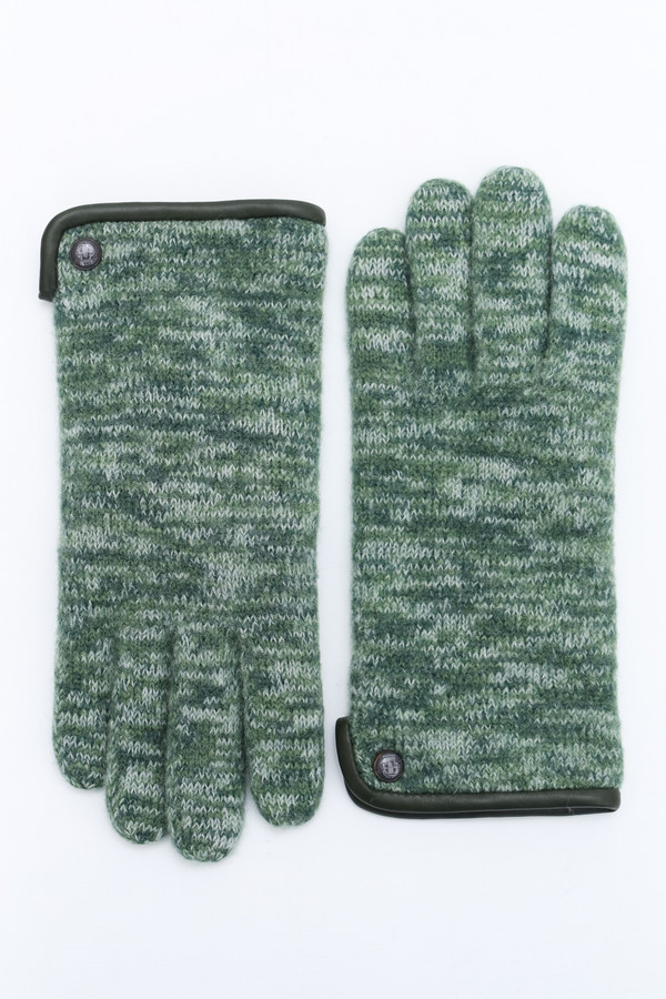 Перчатки Roeckl, размер 6.5, цвет зелёный - фото 1