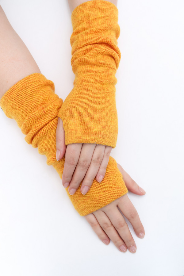 Перчатки Roeckl, размер One, цвет жёлтый