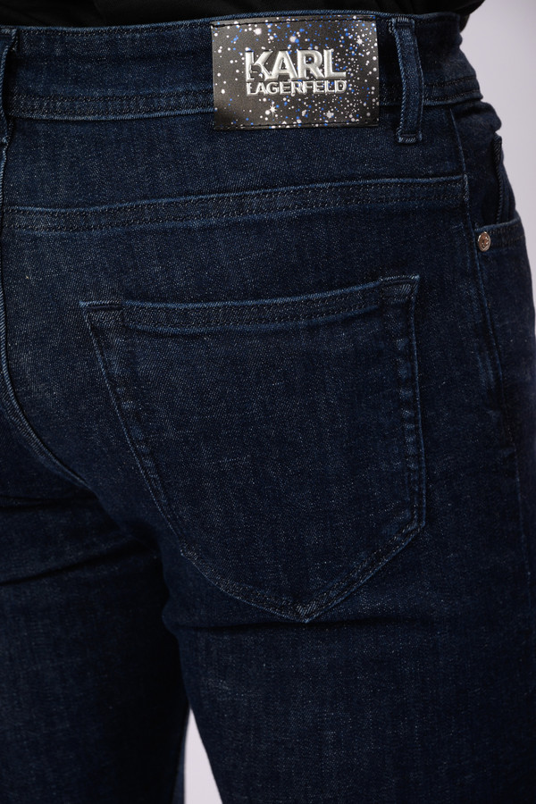 Классические джинсы Karl Lagerfeld, размер 48(L34), цвет синий - фото 5