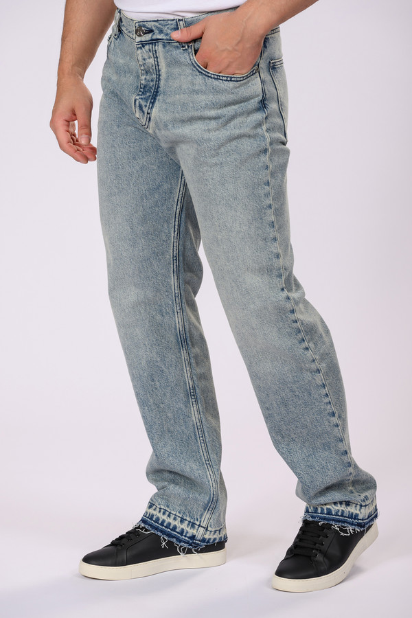 Классические джинсы Karl Lagerfeld, размер 50-52(L32), цвет синий