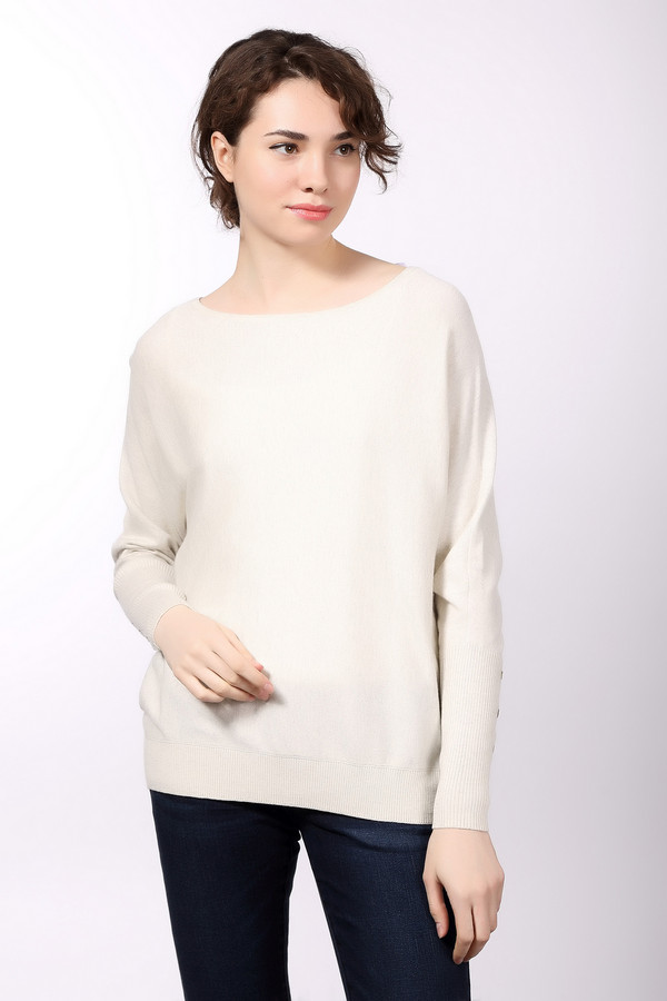 Пуловер s.Oliver, размер 42, цвет белый - фото 1