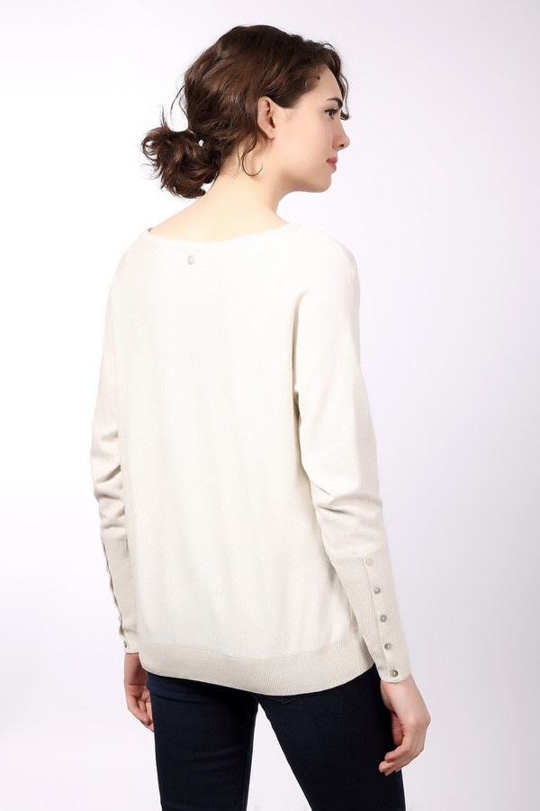 Пуловер s.Oliver, размер 42, цвет белый - фото 2