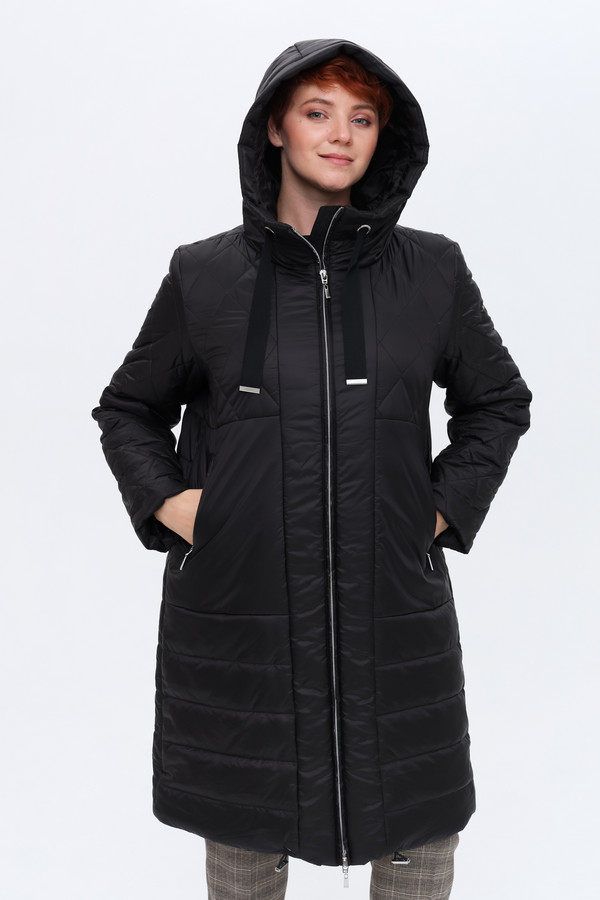 Пальто Baronia, размер 56, цвет чёрный - фото 6