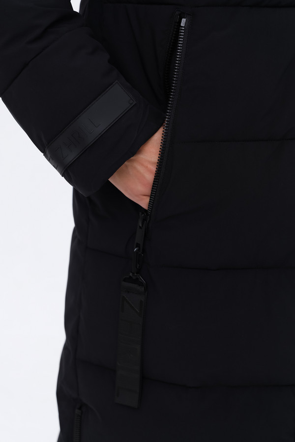 Пальто Zhrill, размер 40-42, цвет чёрный - фото 9