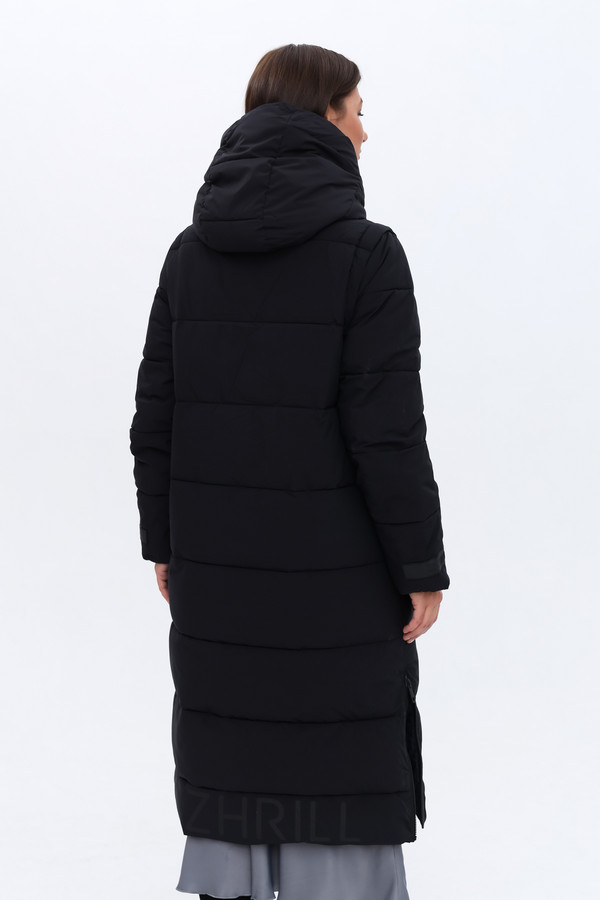 Пальто Zhrill, размер 40-42, цвет чёрный - фото 6
