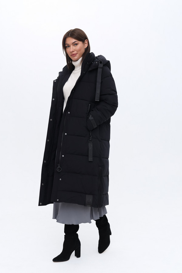 Пальто Zhrill, размер 40-42, цвет чёрный - фото 2