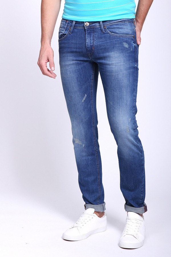 Модные джинсы Gaudi Jeans, размер 48, цвет голубой - фото 3