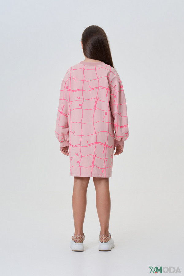 Платье Choupette, размер 40-152, цвет розовый - фото 4