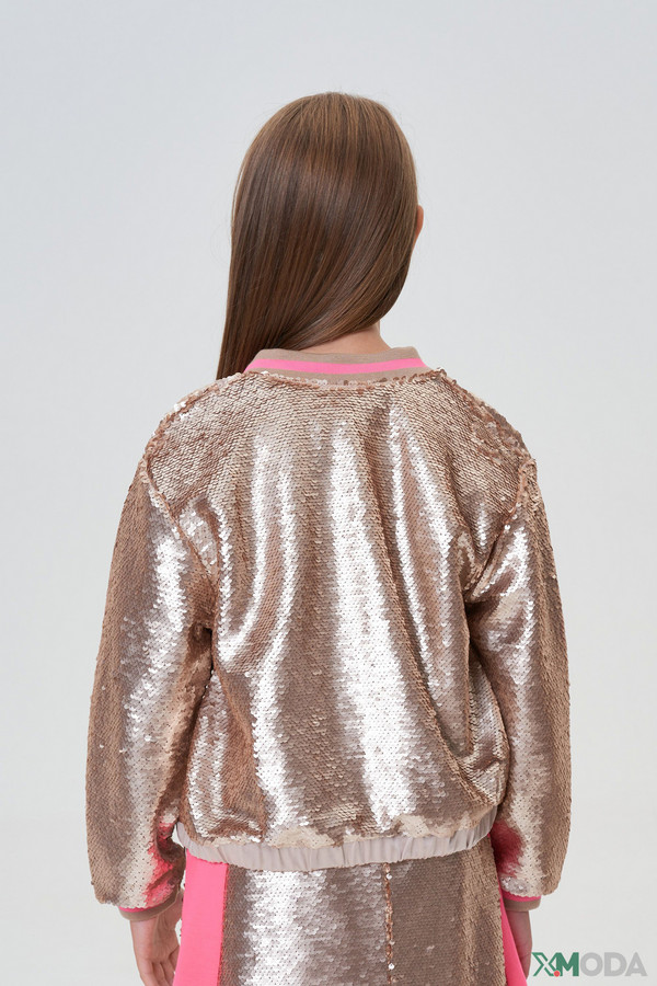 Куртка Choupette, размер 36-140, цвет золотистый - фото 4