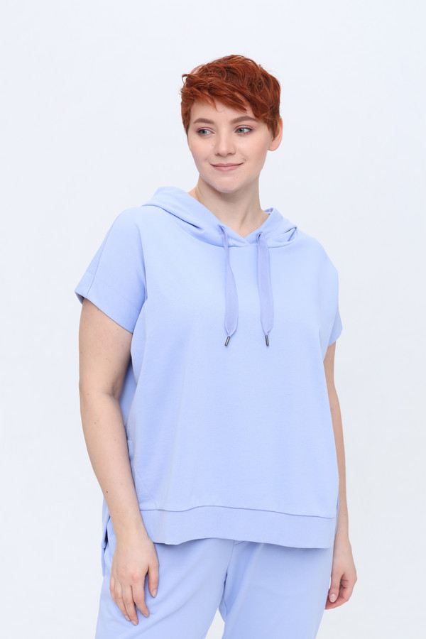 Пуловер Pezzo, размер 52, цвет голубой - фото 1