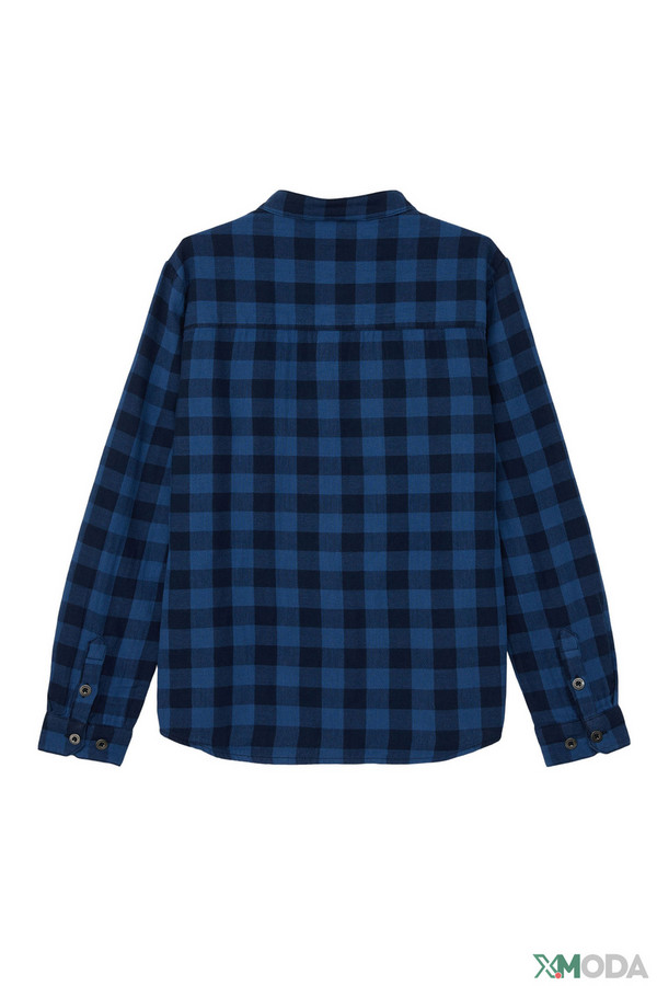 Рубашка s.Oliver, размер 34/36-134/140, цвет синий - фото 3