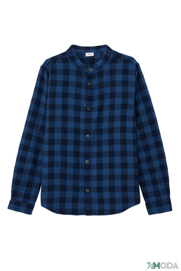 Рубашка s.Oliver, размер 34/36-134/140, цвет синий - фото 2