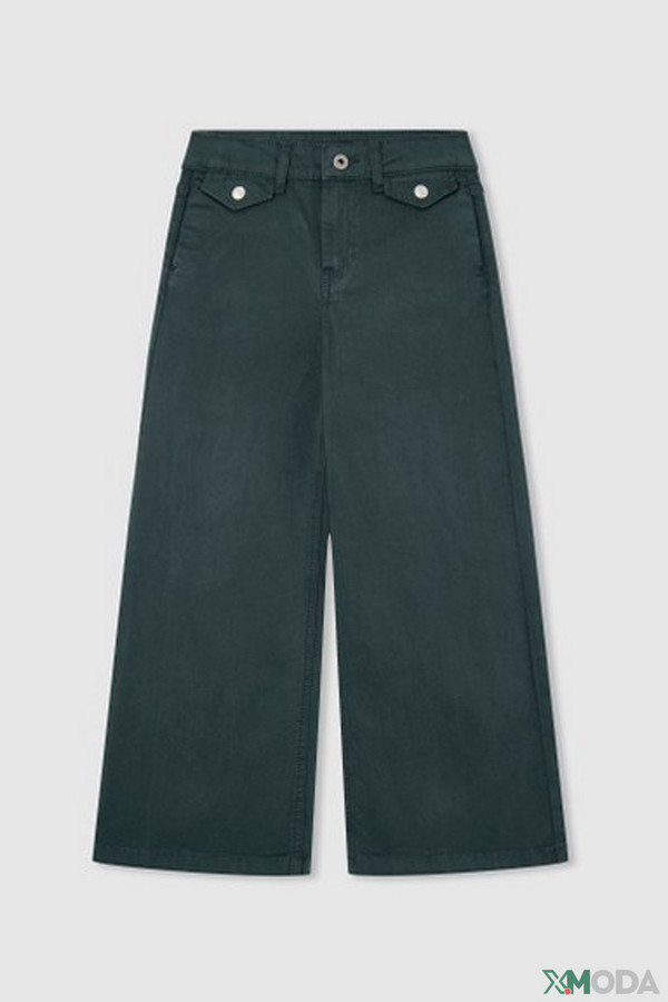 Брюки Pepe Jeans London, размер 44-164, цвет зелёный