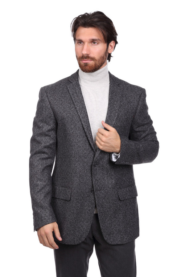 Пиджак Pezzo, размер 48, цвет серый