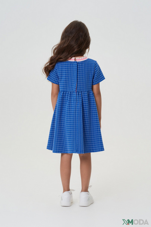 Платье Choupette, размер 30-122, цвет синий - фото 3