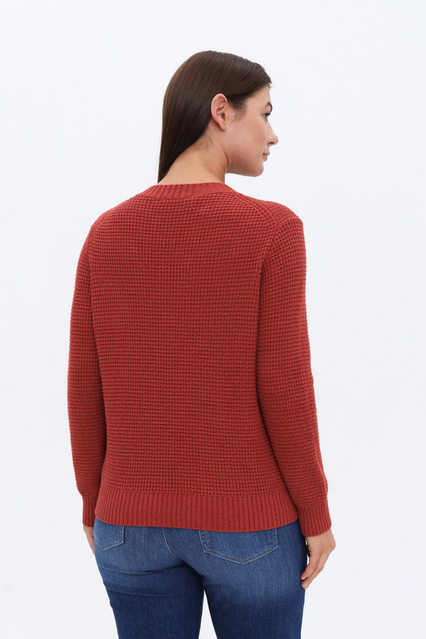 Пуловер Maerz, размер 44, цвет бордовый - фото 4
