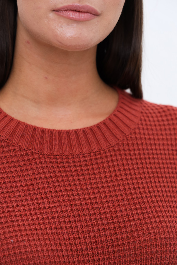Пуловер Maerz, размер 44, цвет бордовый - фото 5