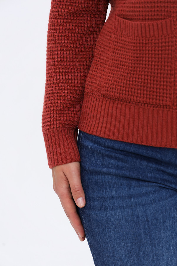 Пуловер Maerz, размер 44, цвет бордовый - фото 7