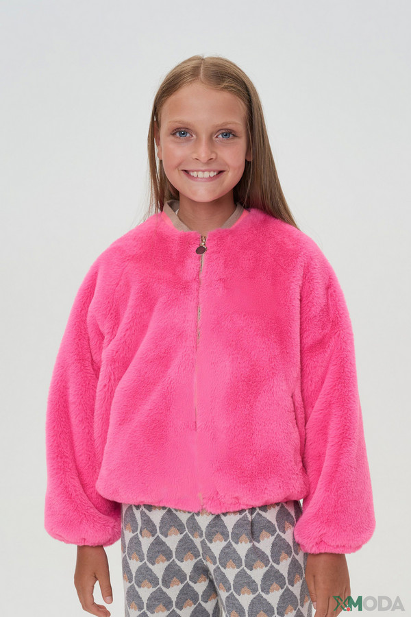 Куртка Choupette, размер 36-140, цвет розовый - фото 1