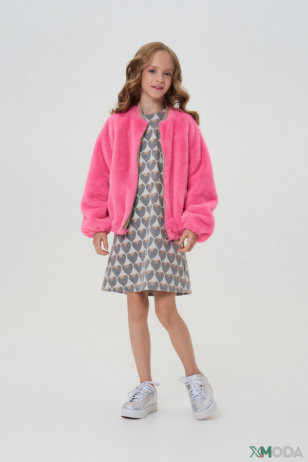 Куртка Choupette, размер 36-140, цвет розовый - фото 2