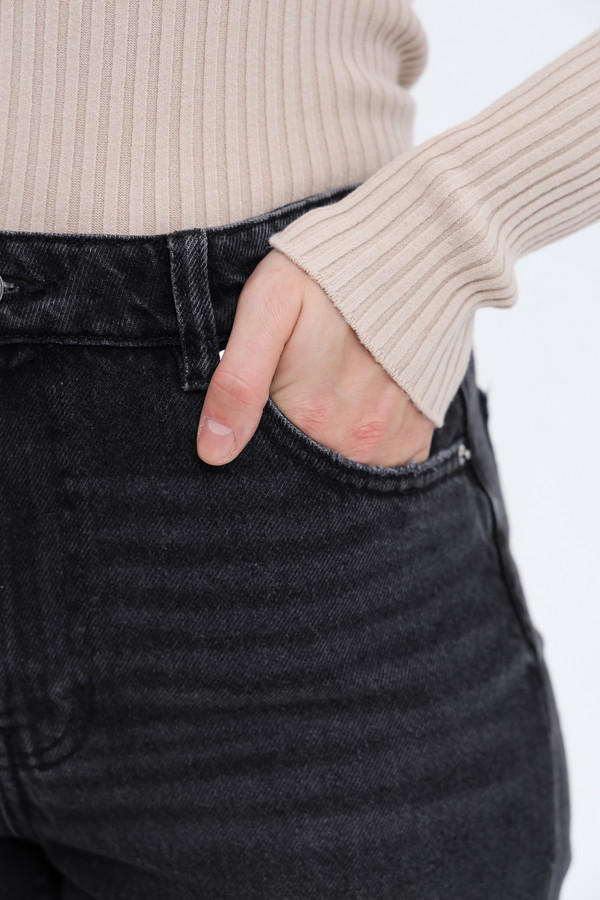 Классические джинсы Alcott, размер 44(L32), цвет серый - фото 6