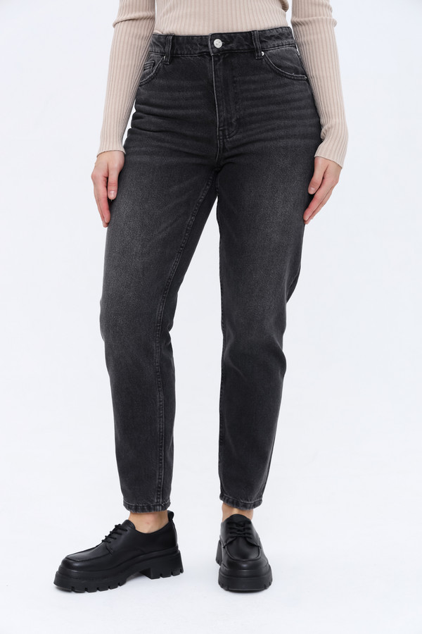 Классические джинсы Alcott, размер 42(L32), цвет серый - фото 3