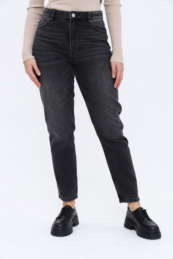 Классические джинсы Alcott, размер 44(L32), цвет серый - фото 1