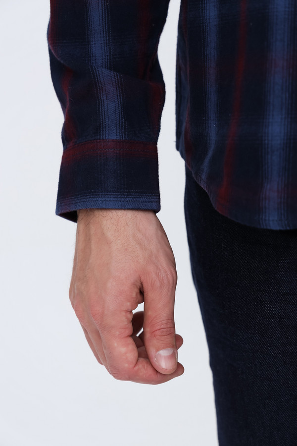 Рубашка с длинным рукавом Alcott, размер 50-52, цвет разноцветный - фото 8