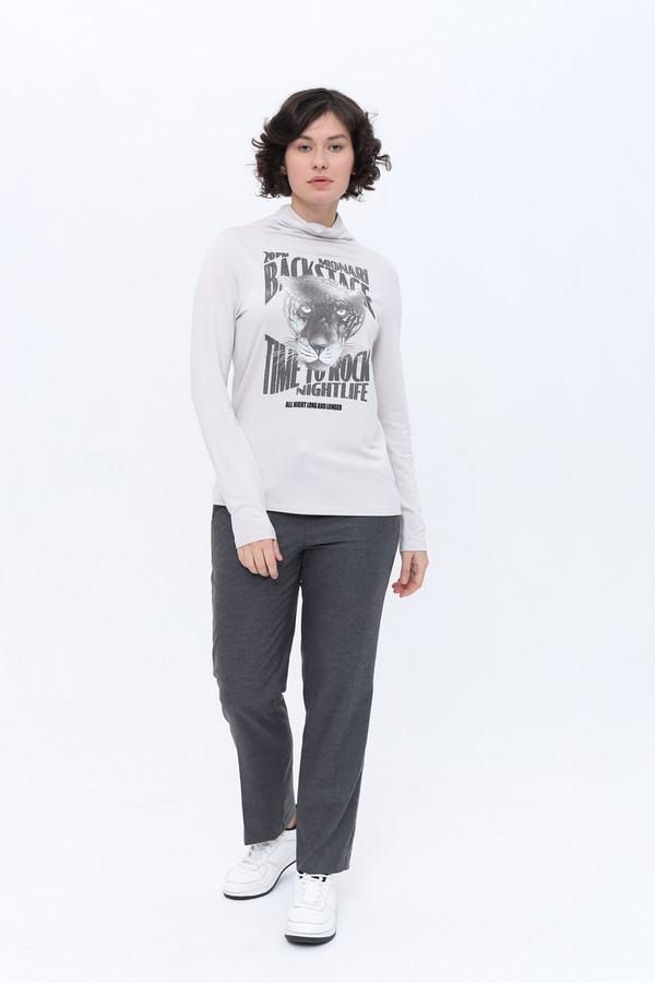 Пуловер Monari, размер 52, цвет серый - фото 2