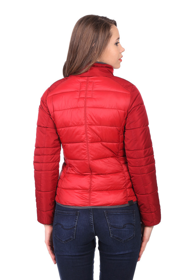 Куртка QS, размер 38-40, цвет красный - фото 3