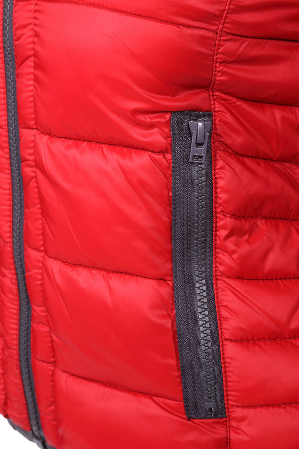 Куртка QS, размер 38-40, цвет красный - фото 5