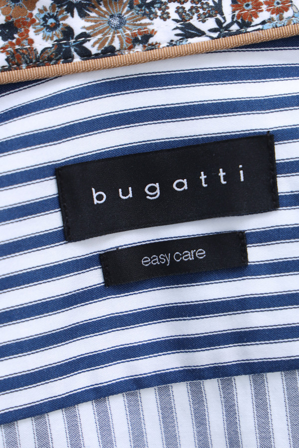 Рубашка с длинным рукавом Bugatti, размер 54-56, цвет разноцветный - фото 7