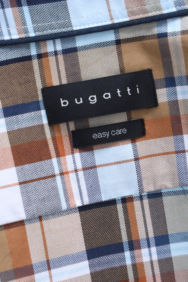 Мужские рубашки с коротким рукавом Bugatti, размер 54-56, цвет разноцветный - фото 7