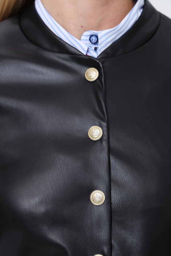 Куртка Bianca, размер 48, цвет чёрный - фото 6