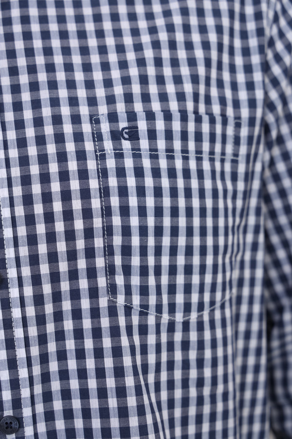 Рубашка с длинным рукавом Casa Moda, размер 58-60, цвет синий - фото 6