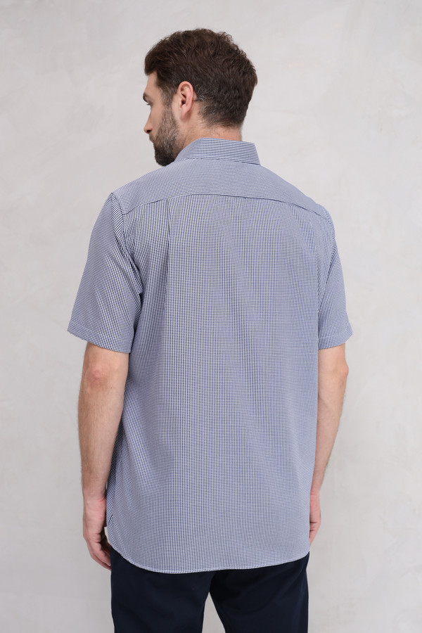 Мужские рубашки с коротким рукавом Casa Moda, размер ворот 42, плечи 52 - фото 4