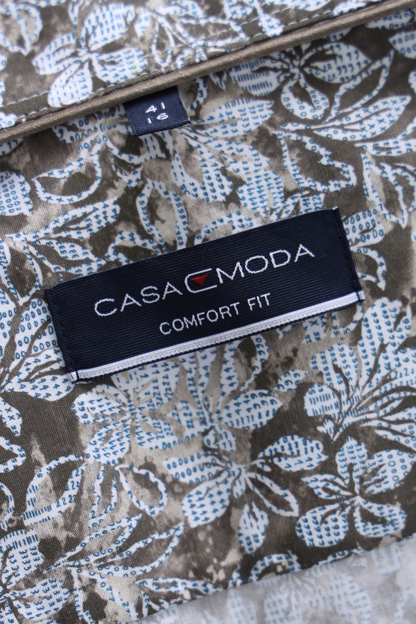 Мужские рубашки с коротким рукавом Casa Moda, размер ворот 44, плечи 56 - фото 6