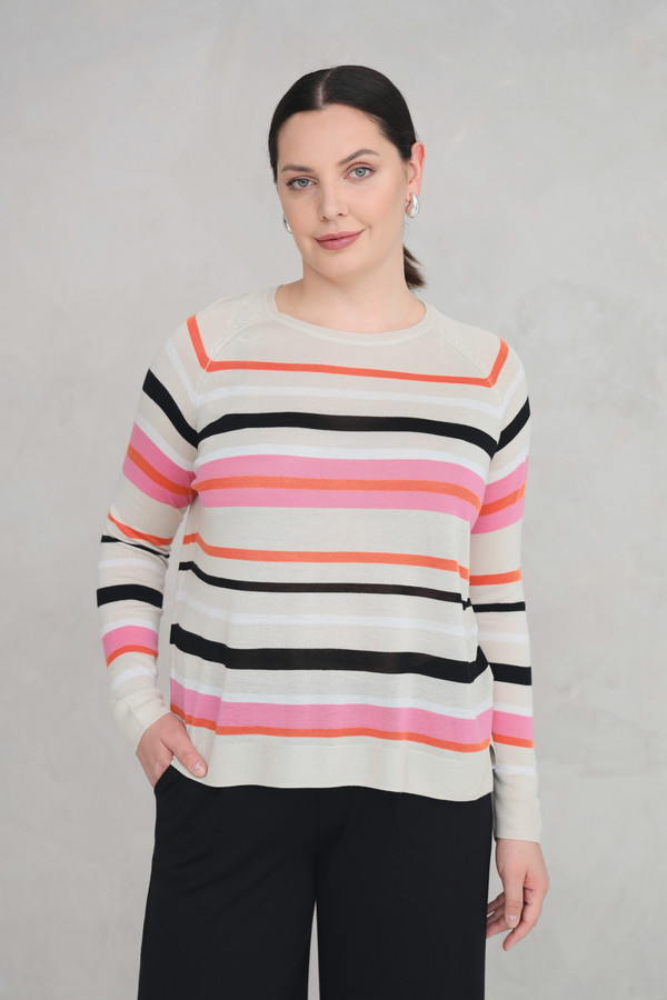 Пуловер Frapp, размер 58, цвет разноцветный
